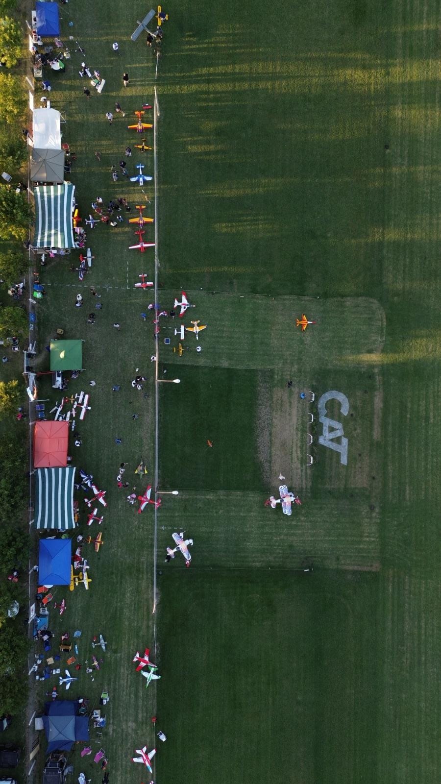 Pista y aviones en Tandil